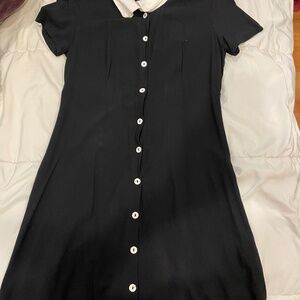 Peter Pan collared dress